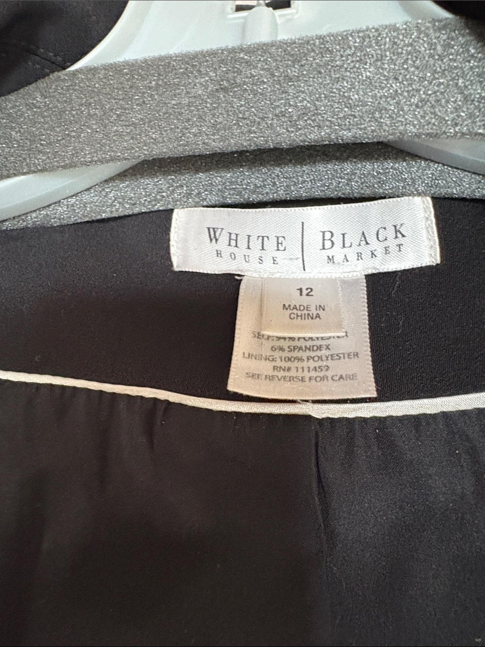 White House Black Market Black Women's Tailored Blazer - Picture 2 of 4